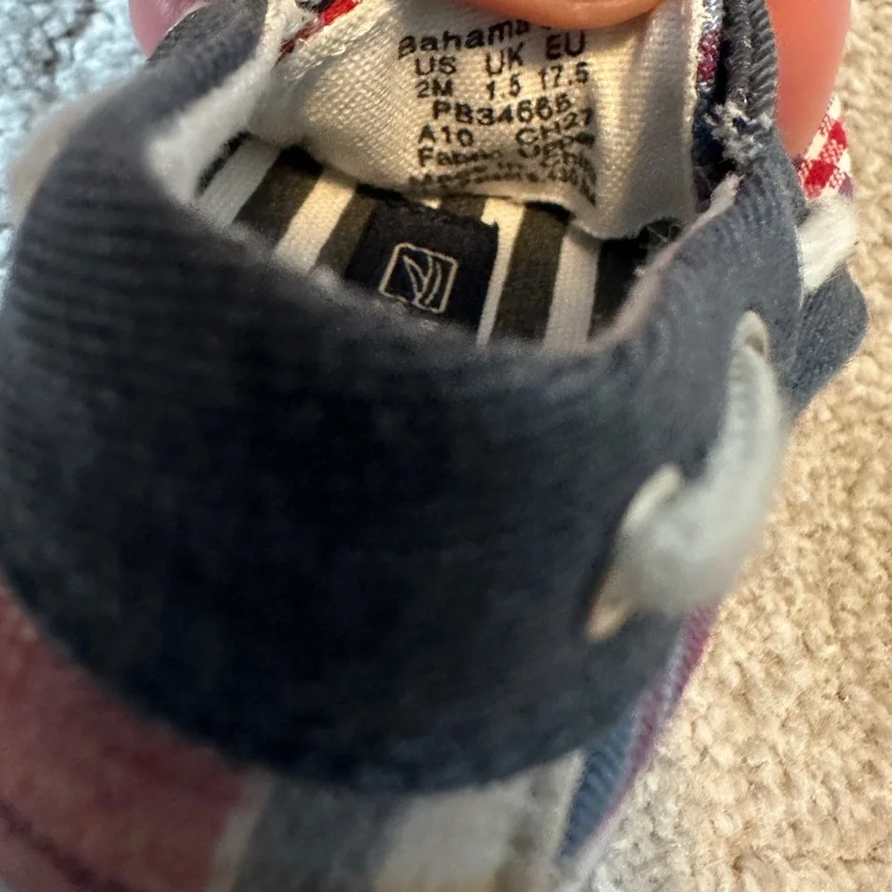 Tiny Bahamas Sperry boat shoes
